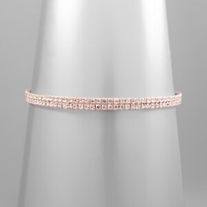 2 Row Memory Wire Bracelet